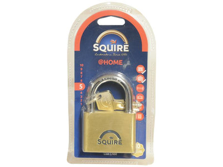 Squire Solid Brass Lion Range Padlock - Brass, Body width: 60mm (Security rating: 5) | S.26764 - Product Image 1