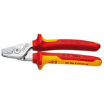 Knipex 95 16 160 Sb Stepcut Vde Insulated Cable Shears, 160Mm | 95 16 160 Sb