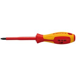 Knipex 98 12 02 Vde Insulated Robertson Screwdriver, R2 | 98 12 02