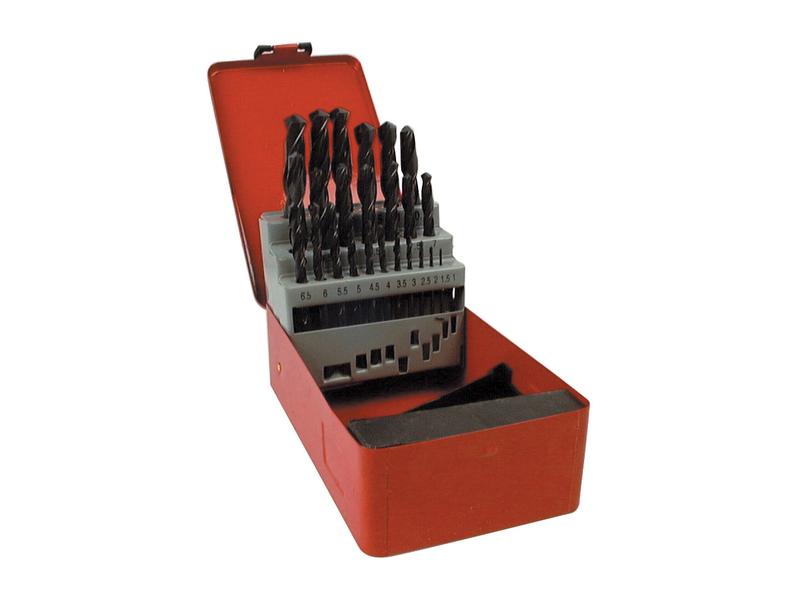 Sparex Drill Set Metric Precision Steel Bit Assortment for Workshop | S.27202