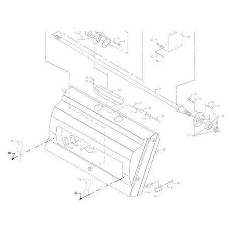 Massey Ferguson - Bolt M8x15 Cap Head - D40685000 - Farming Parts