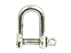 Sparex Screw Type D Shackle Pin Ø6mm x 12mm Jaw Durable Steel | S.2764