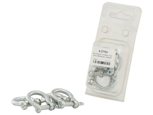 Sparex Agripak 4 pcs. Bow Shackle 1/4''x1/4'' Durable Steel Set | S.27784