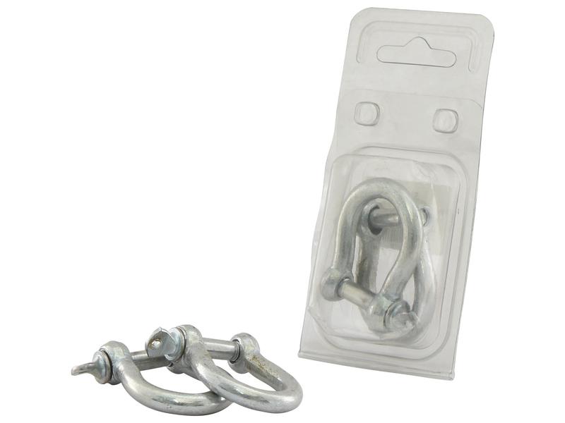Sparex Agripak Bow Shackle Set 5/16" x 5/16" Heavy-Duty Steel | S.27786