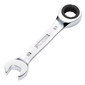 Draper Hi-Torq® Metric Stubby Ratchet Combination Spanner, 10mm - 8230MMS - Farming Parts