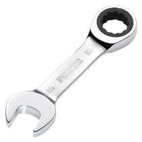 Draper Hi-Torq® Metric Stubby Ratchet Combination Spanner, 16mm - 8230MMS - Farming Parts