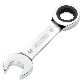 Draper Hi-Torq® Metric Stubby Ratchet Combination Spanner, 17mm - 8230MMS - Farming Parts