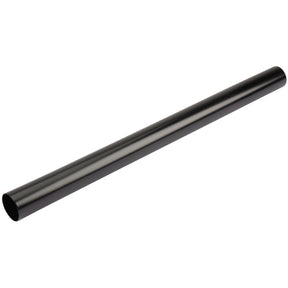 The Draper Ext Tube For Swd1100A - ASVC6, a cylindrical black metal pipe, lies horizontally against a white background.