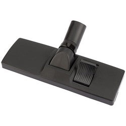 The Draper Combi Brush For Swd1100A - ASVC8, a black floor nozzle attachment from Draper, features a rectangular base and an adjustable knob.