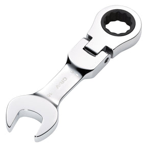 Draper Hi-Torq® Metric Stubby Flexible Head Ratchet Combination Spanner, 16mm - 8230FMMBS - Farming Parts