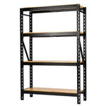 Bunker® 18 Piece Modular 4 Tier Racking With Hardwood Shelving, 1500Mm | Ms400-54-18Pc W