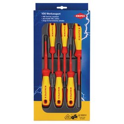 Knipex 00 20 12 V05 Vde Plusminus/Slotted Screwdriver Set | 00 20 12 V05