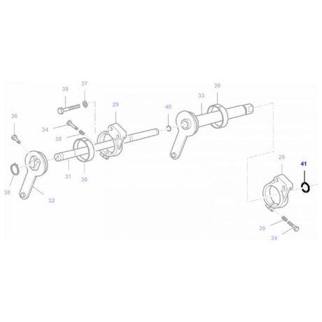 Massey Ferguson - ORing Pump Mount - VA028115 - Farming Parts