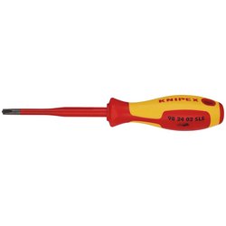 Knipex 98 24 02 Sls Vde Insulated Plus/Minus Screwdriver, Ph/S2 X 100Mm | 98 24 02 Sls