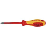 Knipex 98 25 02 Sls Vde Insulated Plus/Minus Pozidriv® Screwdriver, Pz/S2 X 100Mm | 98 25 02 Sls