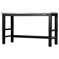 Bunker® Workbench With Stainless Steel Worktop, 1550Mm | B300-Wb61Ss