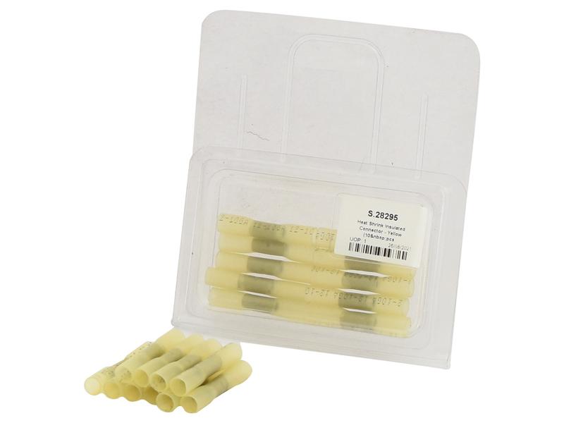 Sparex Agripak 10pcs Yellow Heat Shrink Electrical Connectors | S.28295