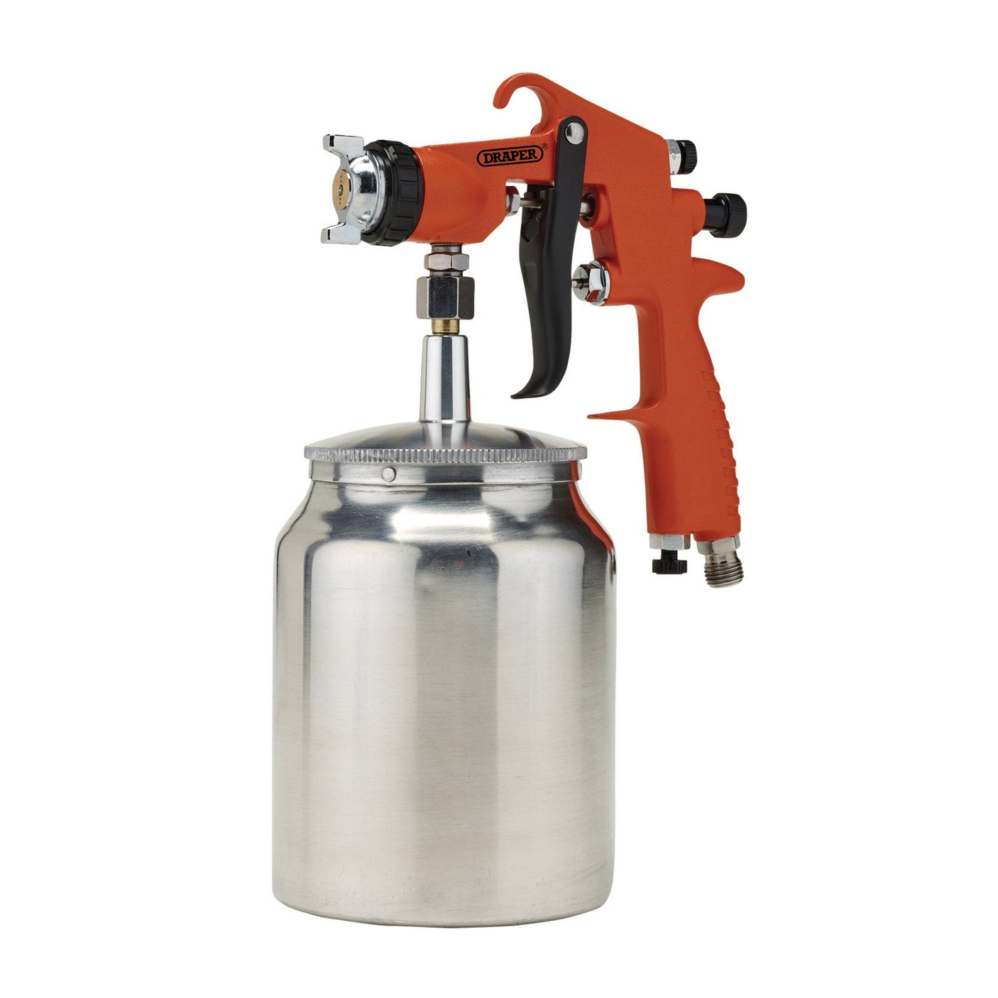 Draper Suction Air Paint Spray Gun, 1L, 1.8mm - DAT-SASG1L - Farming Parts