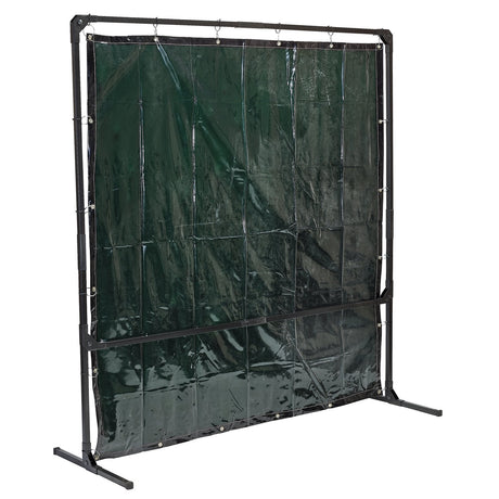 Draper Welding Curtain With Metal Frame, 6' X 6' - WCF6X6 - Farming Parts