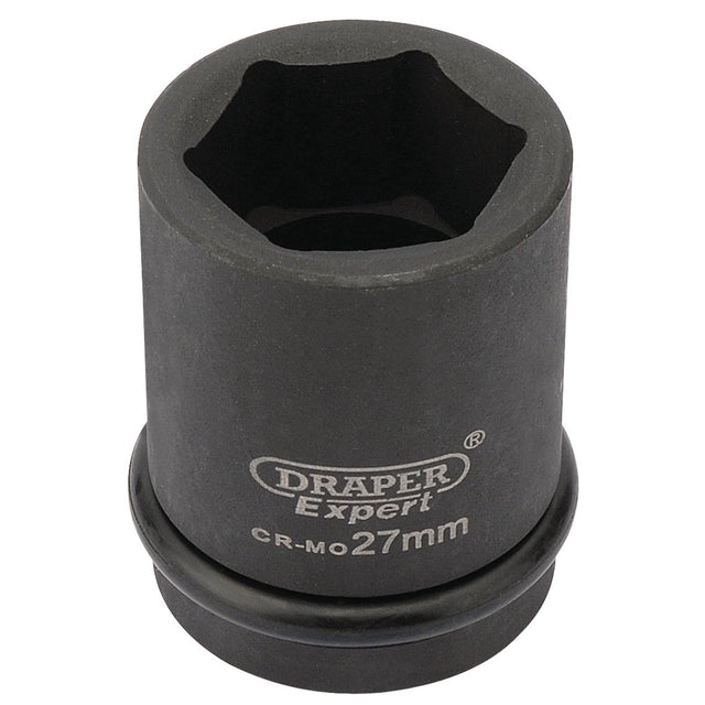 Draper Expert Hi-Torq&#174; 6 Point Impact Socket, 3/4" Sq. Dr., 27mm - 419-MM - Farming Parts