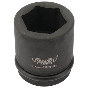 A Draper Expert Hi-Torq® 6 Point Impact Socket, 3/4" square drive, 30mm (419-MM), designed for heavy-duty use.