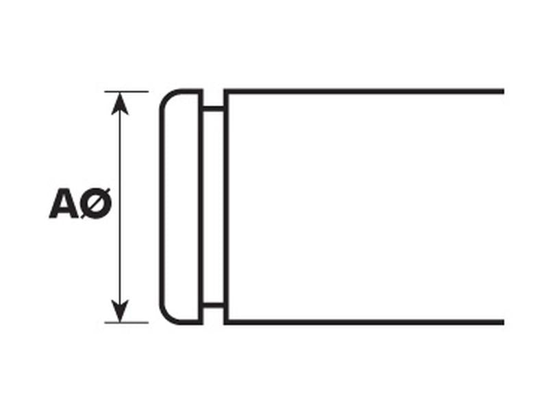External Circlip, 33 MM (DIN or Standard No. DIN 471) - Sparex Part S.2884