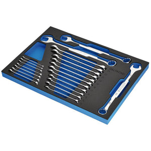 BUNKER® Open End Spanner Set in EVA Foam Inlay (21 Piece) - DELTACH-561005 - DR-29450