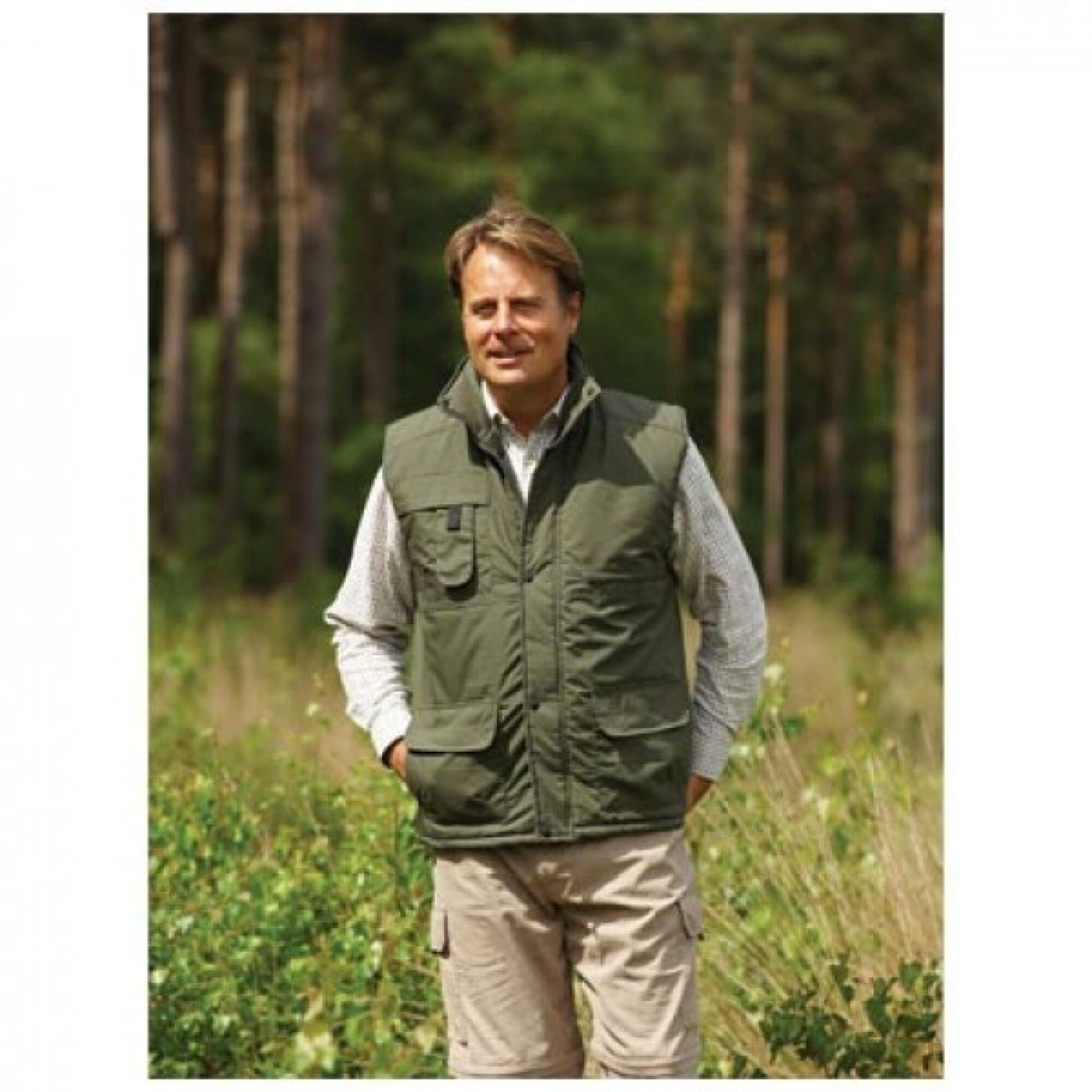 Champion Peak Bodywarmer Green - Farming Parts