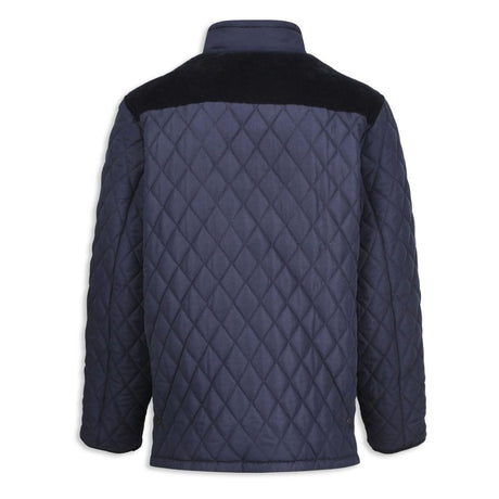 Country Estate Lewis Quilted Jacket Navy - Farming Parts