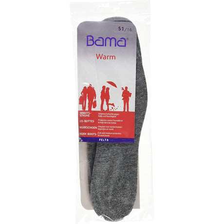 Bama Ladies Felta Warm Insole Grey - Farming Parts