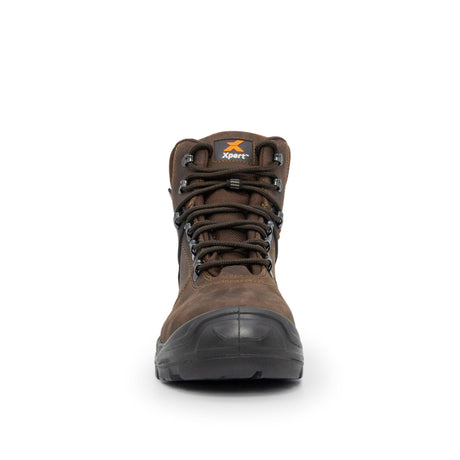 Xpert Typhoon Waterproof S3 Safety Boot Brown - Farming Parts