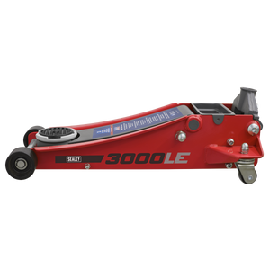 Trolley Jack 3tonne Low Profile Rocket Lift Red - 3000LE - Farming Parts