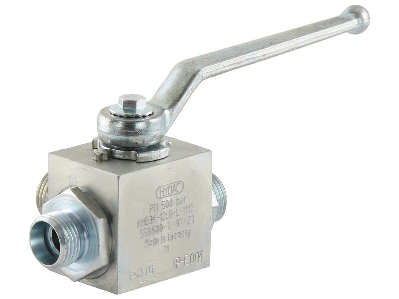 Sparex 3-Way Diverter Ball Valve M18 x 1.50 Metric L/min Flow Rate) Tube 12L | S.30222 - Product Image 1