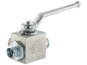 Sparex 3-Way Diverter Ball Valve M18 x 1.50 Metric L/min Flow Rate) Tube 12L | S.30222 - Product Image 1