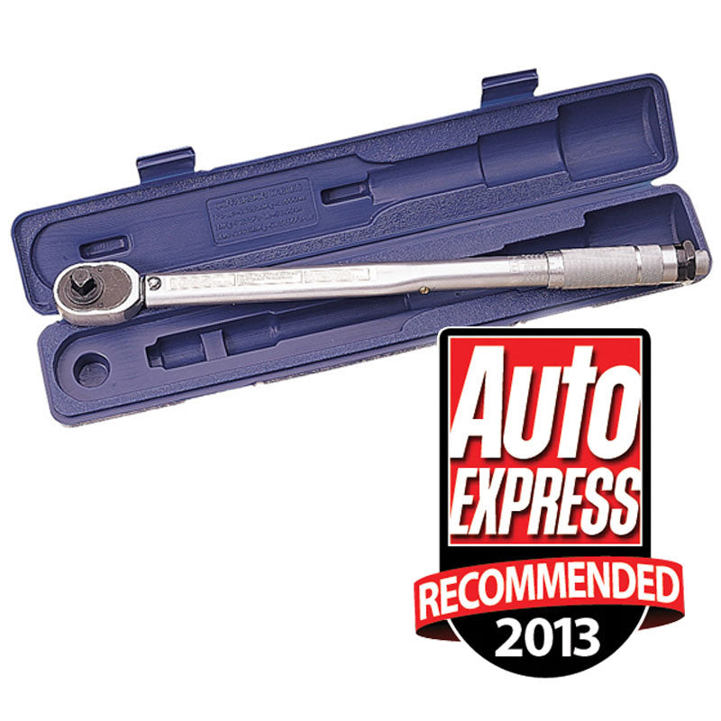 Draper Ratchet Torque Wrench, 1/2" Sq. Dr., 30 - 210Nm/22.1 - 154.9Lb-Ft - 3001A - Farming Parts