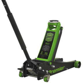 Trolley Jack 3 Tonne Rocket Lift Green - 3040AG - Farming Parts