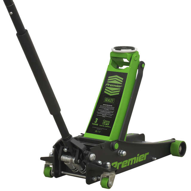 Trolley Jack 3 Tonne Rocket Lift Green - 3040AG - Farming Parts