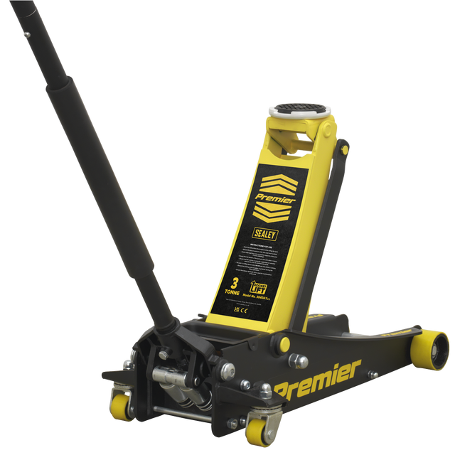 Trolley Jack 3 Tonne Rocket Lift Yellow - 3040AY - Farming Parts