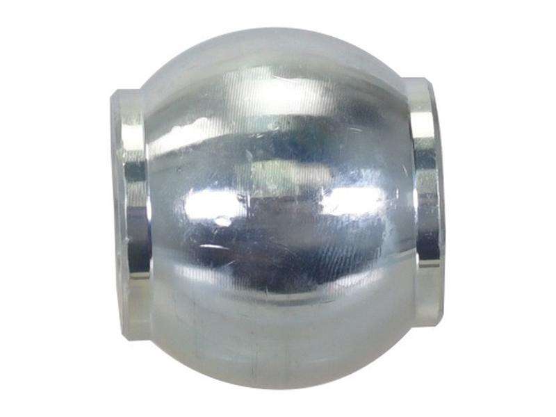 Introducing the Lower Link Ball (Cat. 2/1) - S.3054 by Sparex: A polished metal sphere with flat edges on opposite sides, suitable for various applications.