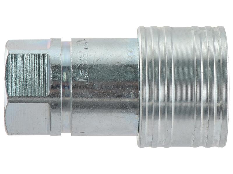 Sparex Quick Release Hydraulic Coupling Female 1/2'' Body x 1/2'' BSPT Female Thread | Sparex Part Number: S.3061