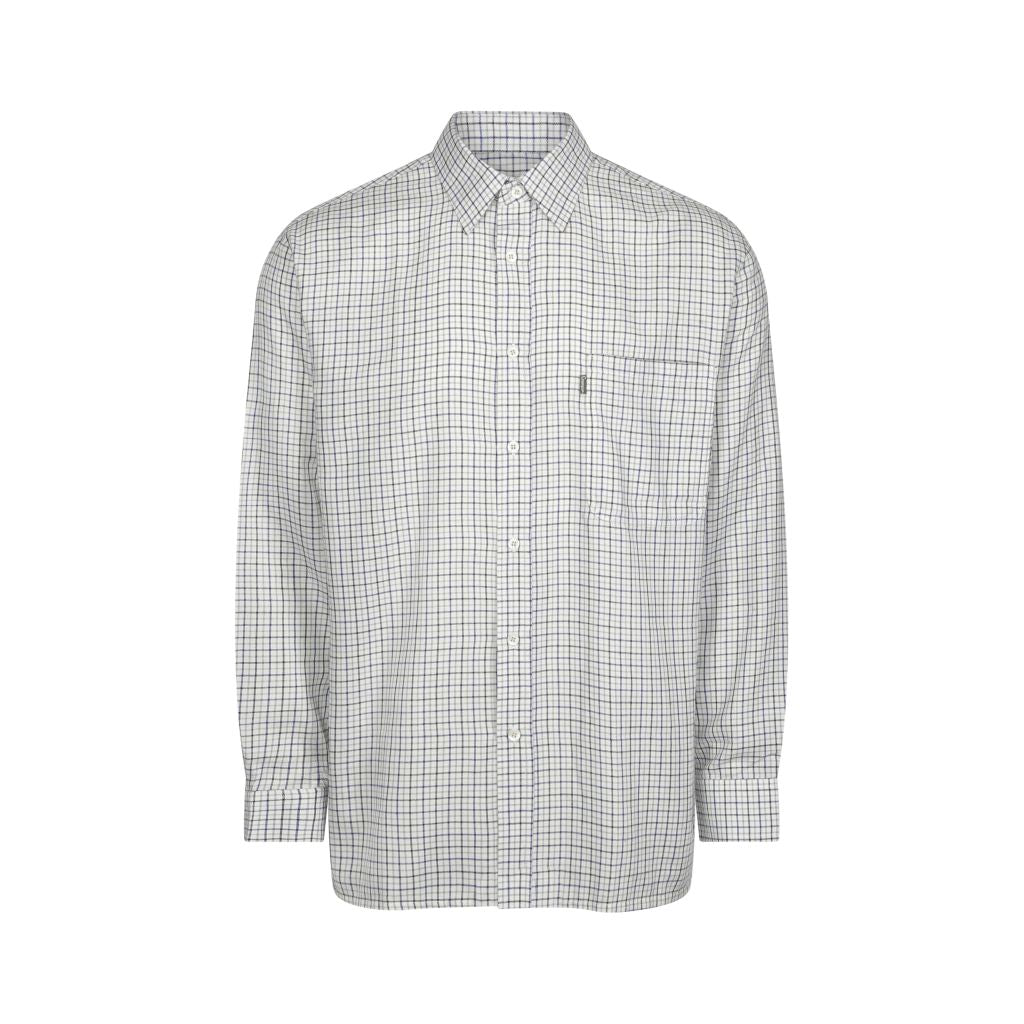 Champion Epsom P/Cotton Long-sleeved Shirt Blue - Farming Parts