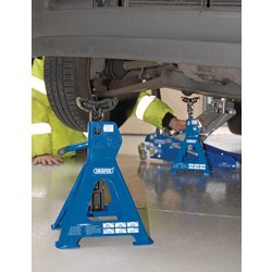 Draper Ratcheting Axle Stands, 2 Tonne (Pair) - AS2000RA - Farming Parts