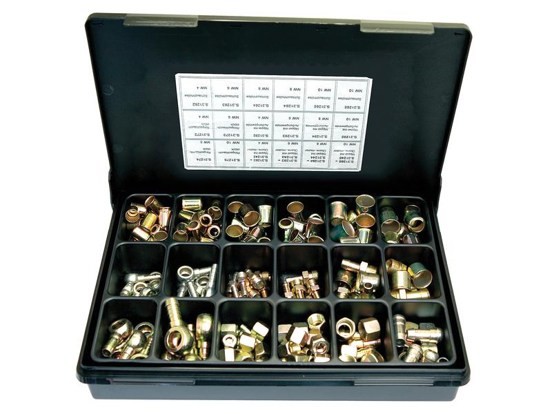 Hose Ferrules Handipak 225pcs Fuel Line Fitting Kit - Sparex Part S.31257