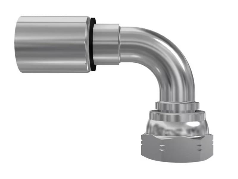 Parker BSP 60° Hose Insert 5/16'' x 3/8'' - 19TPI Female 90° Swept Swivel - Sparex Part No. S.3130605