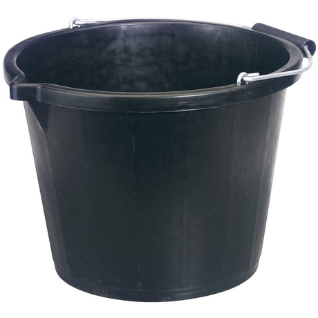 Draper Bucket, 14.8L, Black - BKT - Farming Parts