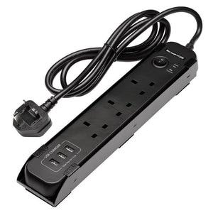 BUNKER® UK Power Strip with Magnetic Holder - AB1000-UKPSMH - DR-31713
