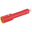 Draper Vde Approved Fully Insulated Extension Bar, 1/2" Sq. Dr., 125mm - H-EXT-VDE/B - Farming Parts