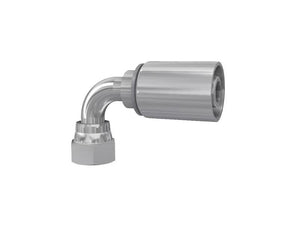 Parker JIC 37° Hose Insert 3/8'' x 7/8'' - 14TPI Female 90° Swept Swivel - Sparex Part No. S.3231406