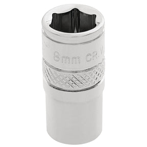 Draper Hi-Torq® 6 Point Socket, 1/4" Sq. Dr., 8mm - B-MM/B - Farming Parts