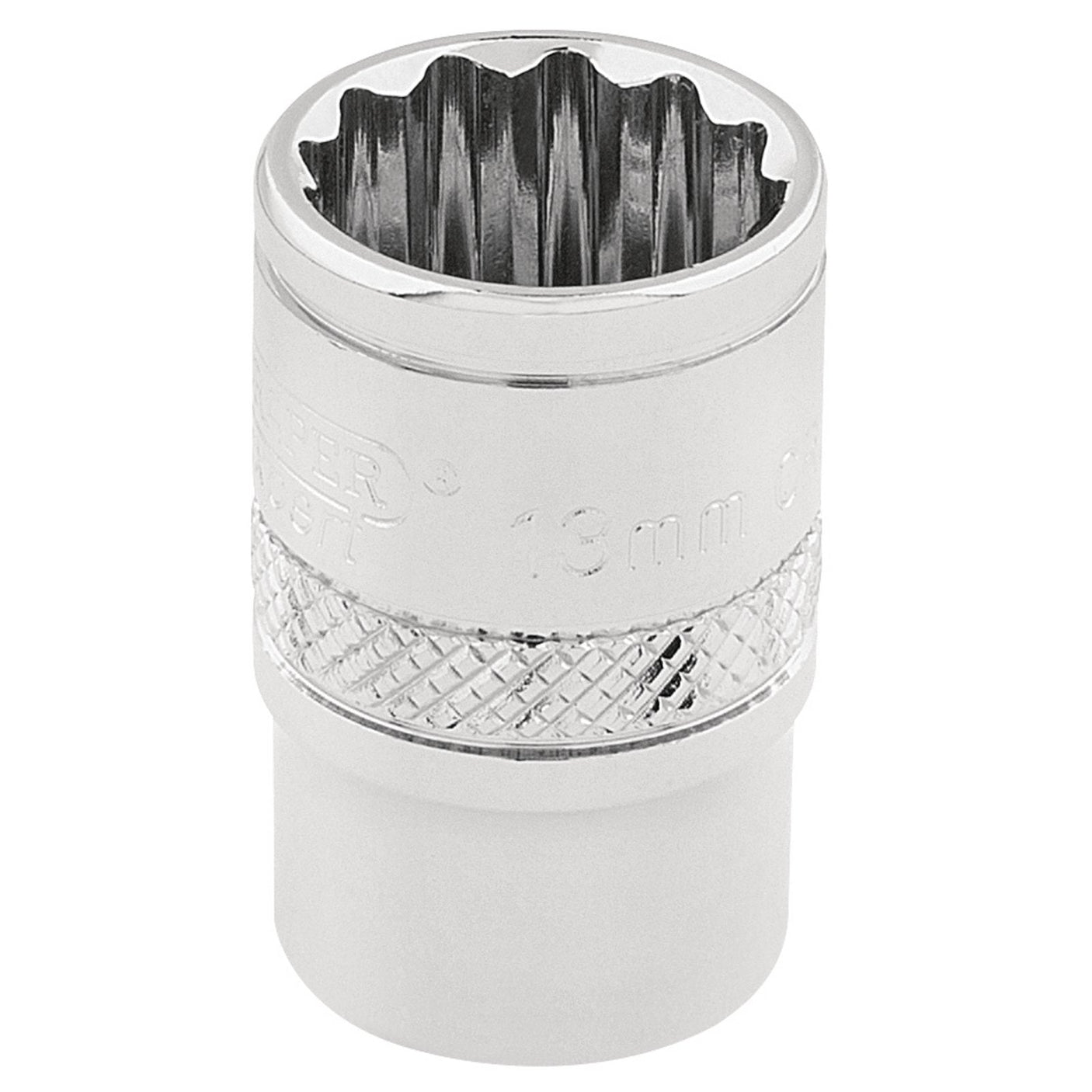 Draper Hi-Torq&#174; 12 Point Socket, 3/8" Sq. Dr., 13mm - D-MM/B - Farming Parts